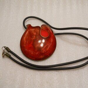 Free Form Tulip Necklace   9-29
